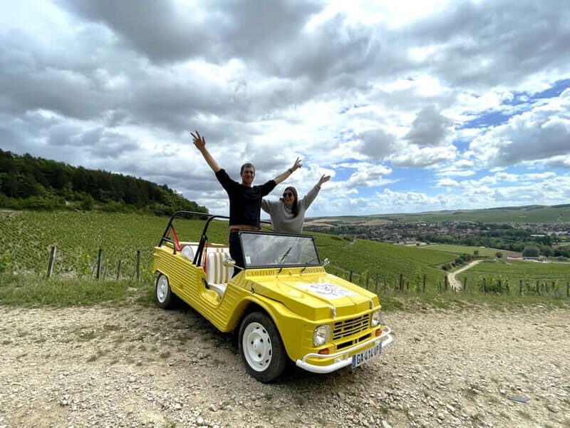 e-Mehari Tour and tasting Chablis Clotilde Davenne - Experience the Charm of Chablis with a Unique E-Mehari Tour and Tasting