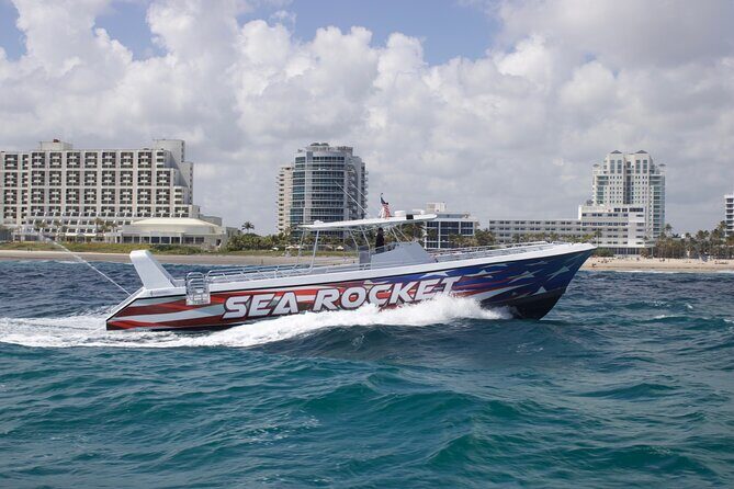 Early Bird Sea Rocket Speed Boat Cruise - Key Points