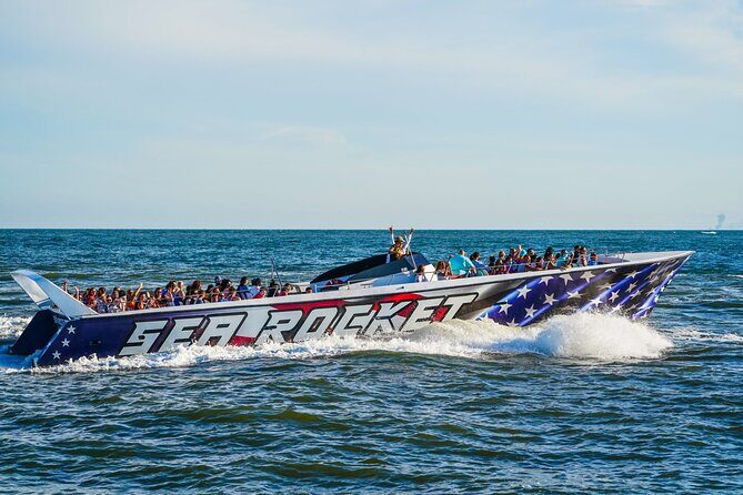 EARLY BIRD SPECIAL: Speed Boat & Dolphin Cruise in Ocean City, MD - Experience the Ocean City Coastline on a Speedboat & Dolphin Cruise