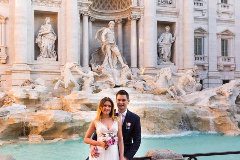 Early morning photoshoot at The Trevi Fountain - Why This Experience Works Best for You