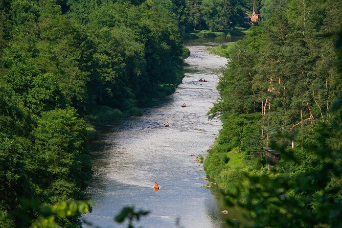 Easy Canoe Mission to the Sazava River from Prague Day Trip - Key Points
