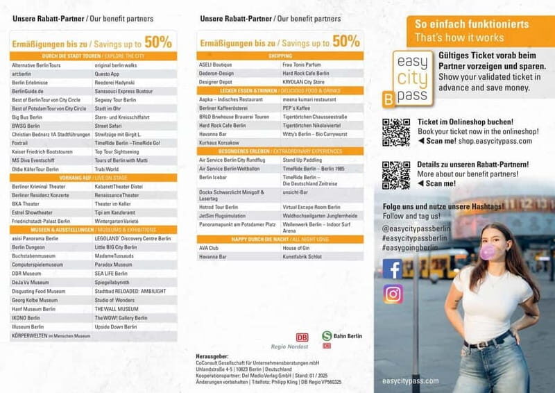 EasyCityPass Berlin: Zone AB Public Transport and Discounts - Final Thoughts on Value