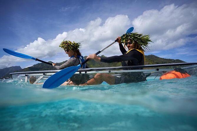 Eco guided excursion to the lagoon of Moorea in transparent kayak 1/2 day morning - How the Tour Balances Value and Experience