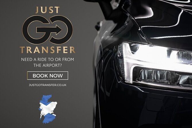 Edinburgh Airport Transfer to or Anywhere in Uk - Feeling confident about your airport transfer? You should be with Just Go Transfer. For a flat rate of about $73.67 per group (up to three people), you get a private, air-conditioned ride from Edinburgh Airport to any destination across the UK or vice versa. This service, rated a perfect 5.0 based on 26 reviews, offers a no-hassle, comfortable way to begin or end your Scottish adventure.
