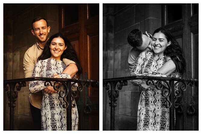 Edinburgh Photoshoot for Couples, Families & Solo Travellers - Authenticity and Quality of Photos