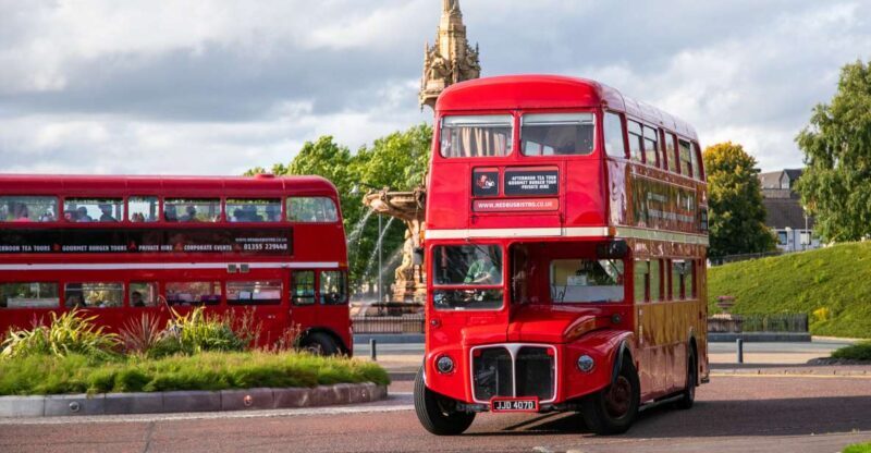 Edinburgh: Vintage Bus Tour with Afternoon Tea or Gin - The Sum Up