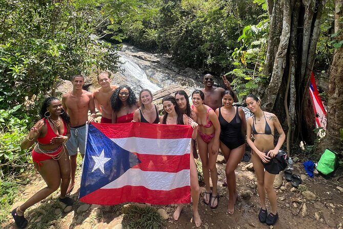 El Yunque Rainforest- Water Slide, Luquillo Beach Guided Tour - Key Points