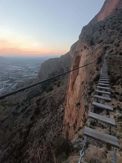 Elda: El Bolón via ferrata with zip line and abseiling - What Makes This Tour Stand Out?