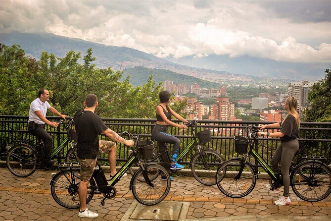 Electric Bike City Tour Medellin, Viewpoints, Local Snacks and Drink tastings - Key Points