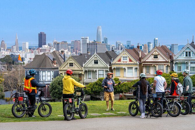 Electric Bike Tour De San Francisco - The Painted Ladies and Alamo Square