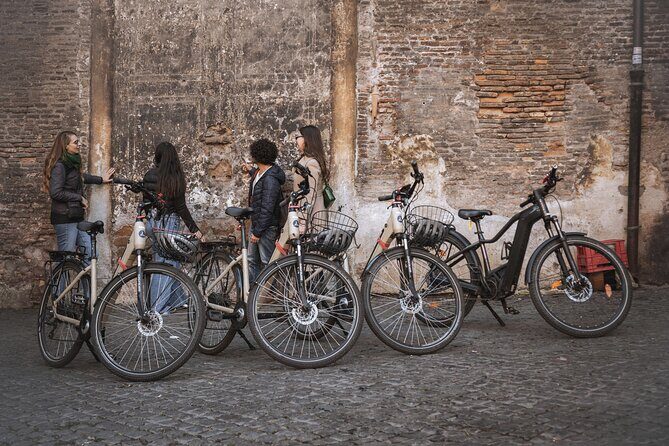 Electric Bike Tour of City Centre with Gelato Highlights of Rome - Art, Parks, and Vibrant Squares