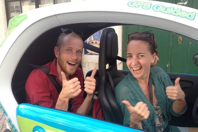 Electric Car with GPS Audio Guide Full Day Tour in Lisbon - FAQ