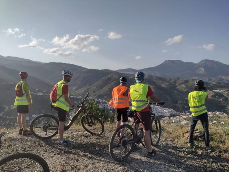 Electric mountain bike in Sierra de las Nieves national park - The Itinerary and What It Offers