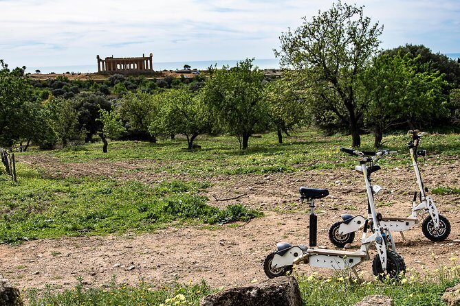 Electric scooter tour inside the Valley of the Temples Agrigento - Key Points