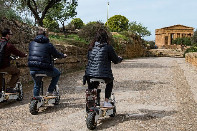 Electric scooter tour inside the Valley of the Temples Agrigento - FAQ