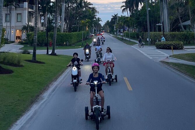 Electric Trike & Moped Tour of Downtown Naples - Fun For Everyone - Key Points
