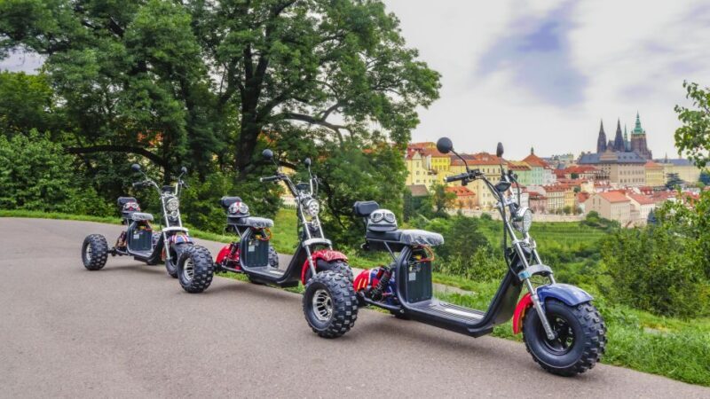 Electric Trike Sunset Prague Tour - Key Points