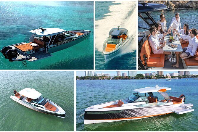 ELEGANT LUXURY MOTOR YACHT PARTY (*No Hidden Fees*) - A Stylish Day on Miami Bay with the Luxury Motor Yacht Tour