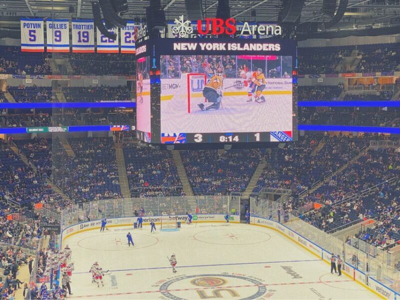 Elmont: New York Islanders UBS Arena Ice Hockey Game Ticket - Location and Venue: UBS Arena in Elmont
