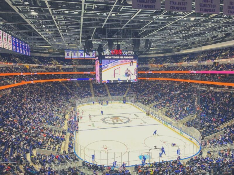 Elmont: New York Islanders UBS Arena Ice Hockey Game Ticket - The Game Atmosphere