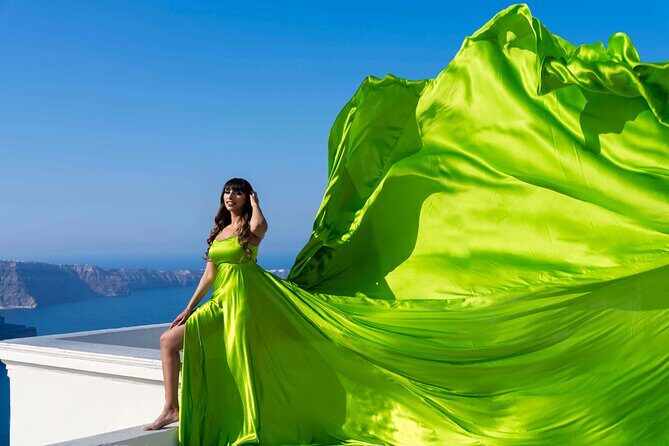 Set out on a Flying Dress Photoshoot in Santorini - The Breakdown of the Itinerary