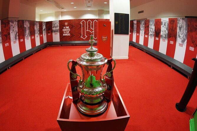 Emirates Stadium and Arsenal Museum Entrance Ticket Including Audio Guide - Frequently Asked Questions