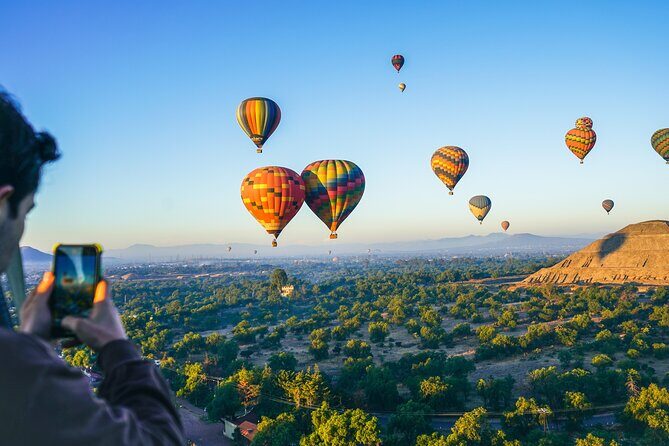 EN flight to Teotihuacan from CDMX with breakfast - Experience the Heights: Hot Air Balloon over Teotihuacan with Breakfast