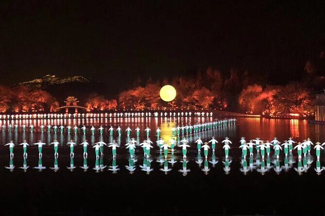 Enduring Memories of Hangzhou Show Ticket with Private Transport - The Show: Artistic Excellence with Zhang Yimou’s Touch