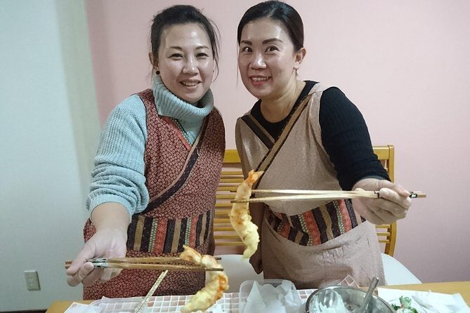 Enjoy artistic TEMPURA Cooking Class - A Close Look at the Experience