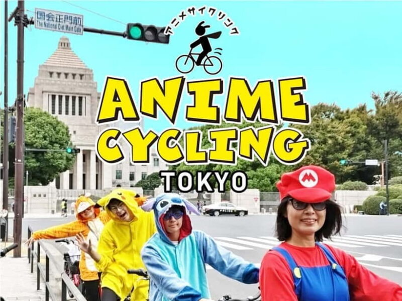 Enjoy Cycling in Anime Costumes! [Tokyo Course A] - Key Points