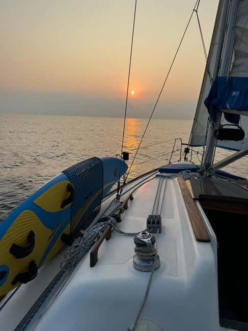Enjoy the sunrise in Barcelona from a sailboat with drinks & snacks - A Detailed Look at the Barcelona Sunrise Sailboat Tour