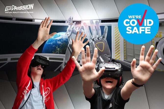 Entermission Sydney - 60min Virtual Reality Escape Rooms - Key Points