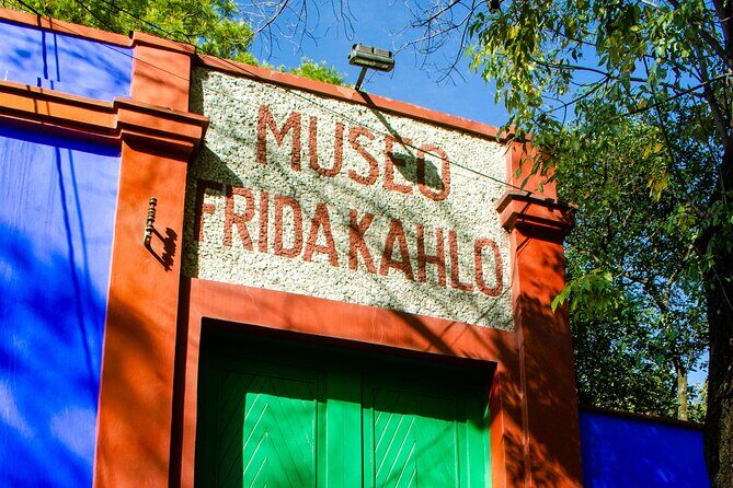 Entrance to Frida Kahlo Museum with Written Guide - A Complete Guide to the Frida Kahlo Museum with Written Guide Tour