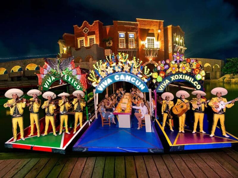 Entrance to Xoximilco Night Park - Detailed Review of Xoximilco Night Park Experience