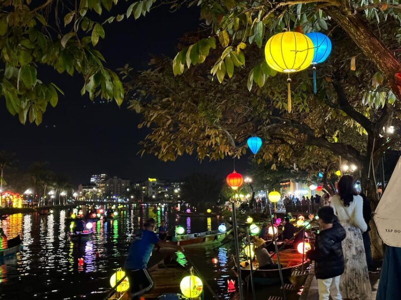 Entry Ticket: 45 minutes Traditional Boat trip on Hoai River - Key Points