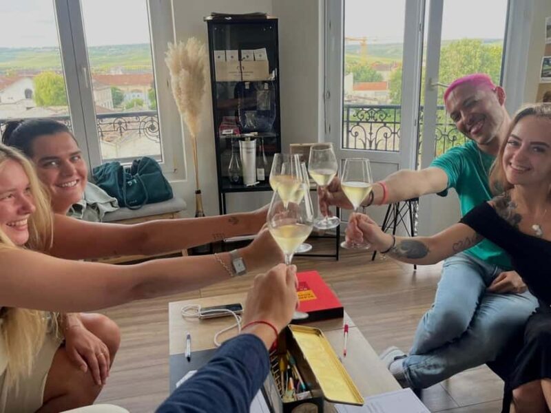 Epernay : Atypical Champagne tasting with a great view - Key Points