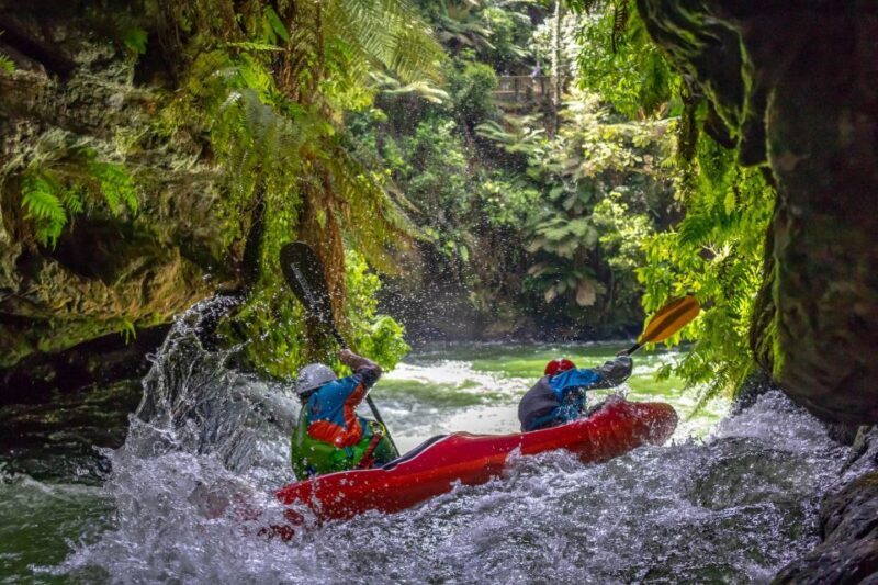 Epic Tandem Kayak Tour down the Kaituna River Waterfalls - What We Love About This Tour