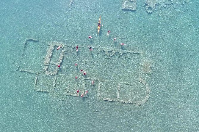 Epidavros sea kayak at the Ancient sunken city tour, small ancient theater - Key Points