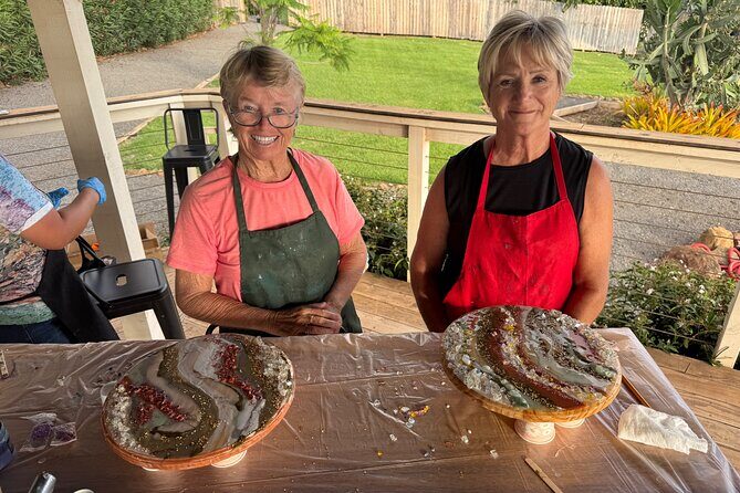 Epoxy Resin Geode Painting Art Class - Who Would Love This Experience?