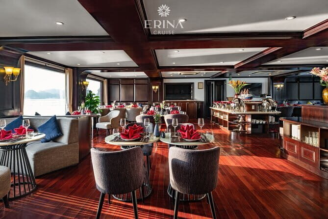 Erina Cruise 5-star cruise 2 day visit Lan Ha Bay private balcony - FAQ