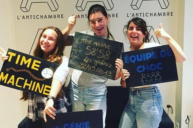 Escape game Time machine - A Fun-Filled Hour of Puzzle Adventure in Paris