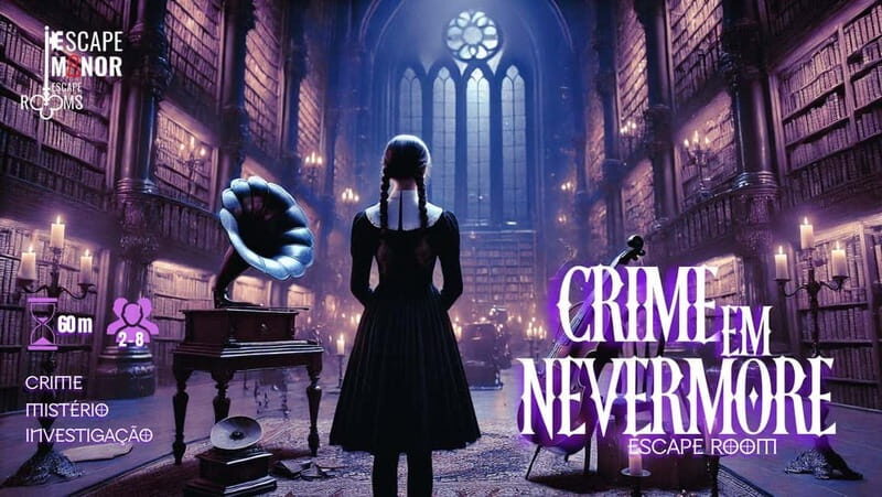 ESCAPE MANOR Escape Rooms: Nevermore Murder - The Killer - Key Points