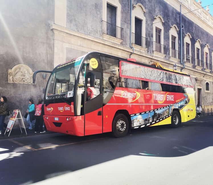 Etna by Panoramic Bus, Audioguide 9 languages, from Catania - Key Points
