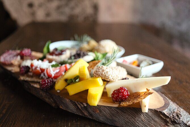 Etna Urban Winery - Tasting with Street Food Platter and vineyard - An Authentic Taste of Etna Without Leaving the City