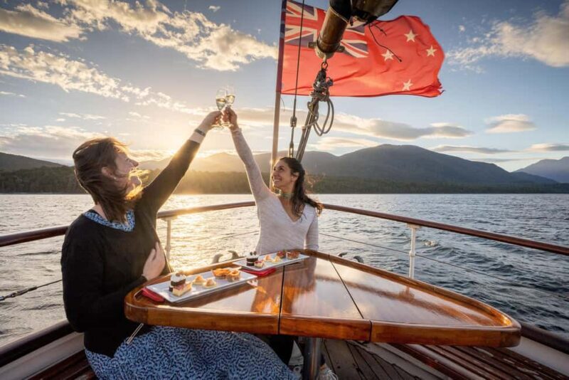 Evening Champagne Cruise on Historic 1935 Motor Yacht. - A Night on a Classic Yacht: The Evening Champagne Cruise on Faith