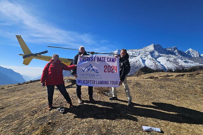 Everest base camp helicopter tour with Guarenteed Landing - The Full Experience: What to Expect on This Everest Helicopter Tour