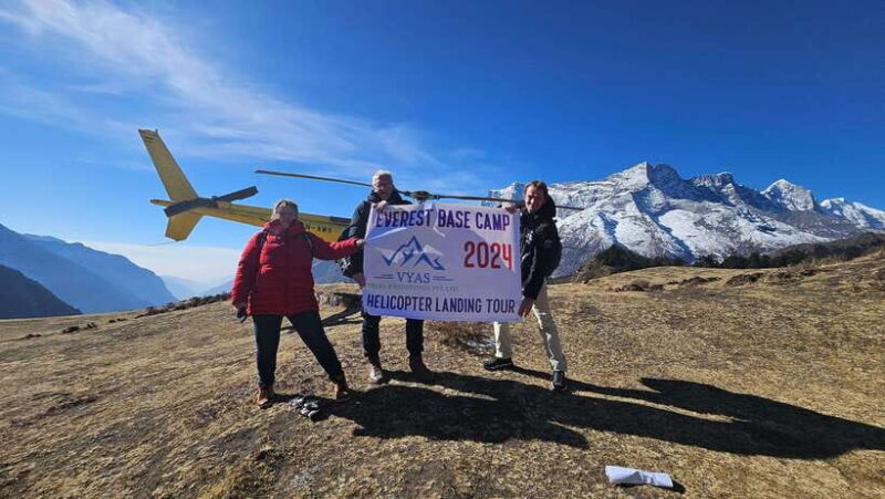 Everest Base Camp Helicopter Tour with Landings from KTM - The Itinerary in Detail