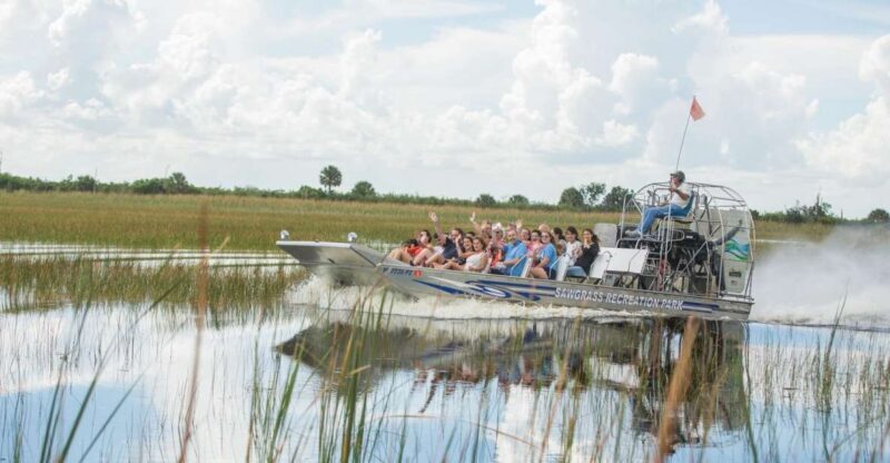 Everglades: Sawgrass Park Airboat Adventure Package - Exploring the Florida Everglades with Sawgrass Recreation Park