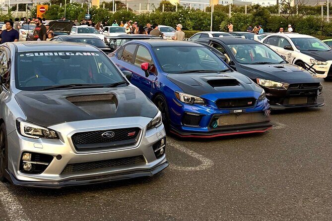 EVO, WRX, Skyline JDM Night Run to Daikoku Car Meet - A Well-Curated Itinerary for Car Enthusiasts and Sightseers Alike