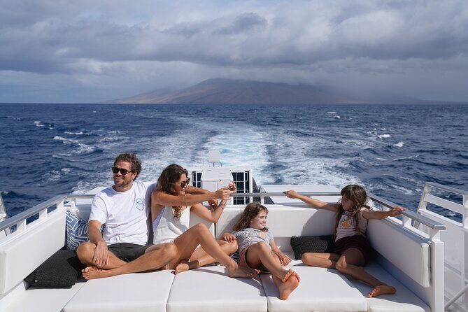Exceptional Maui Whale Watch - The Vessel and Setting: Comfort Meets Luxury